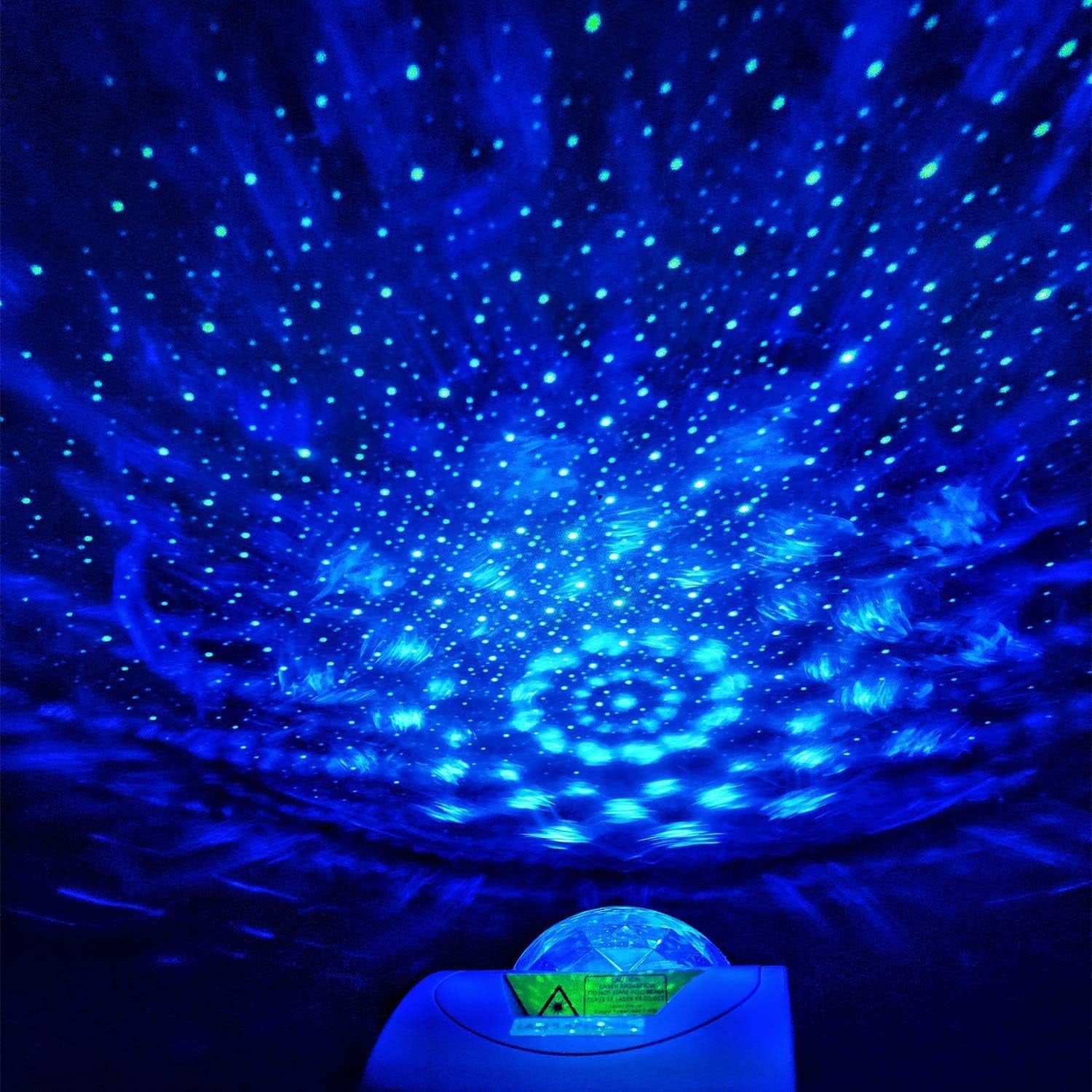 Galaxy Star Projector Night Light with 9 Lighting Modes, Remote Control, 4000mAh Battery (Up to 6 Hours), 300° Adjustable Design, and Dimmable Ambiance for Children's Bedrooms and Home Decor Parties